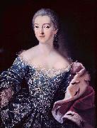 Ivan Argunov Portrait of Princess Ekaterina Alexandrovna Lobanova-Rostovskaya, 1754 oil painting artist